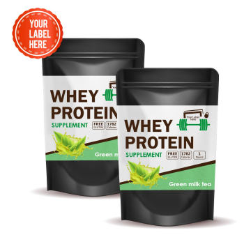 on whey protein organic private logo private label low minimum whey protein powder